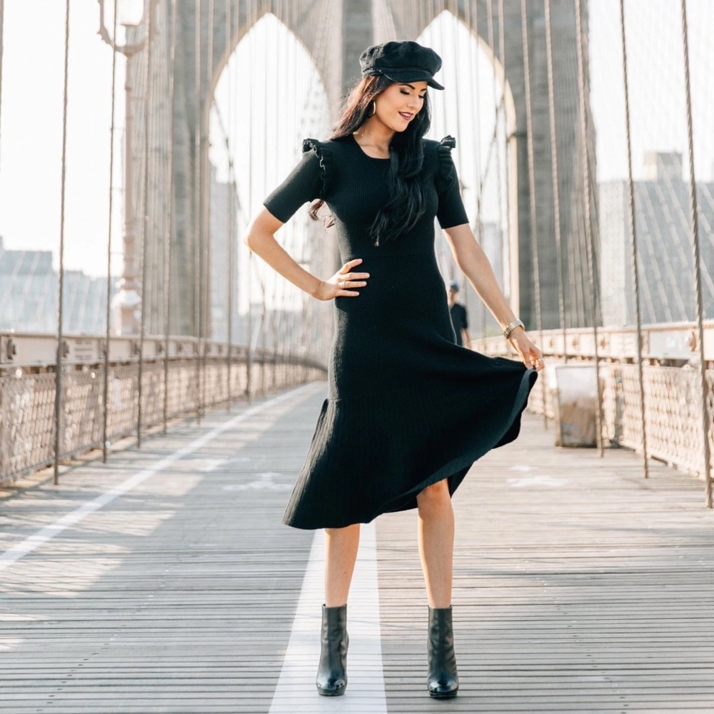 Rachel Parcell Brooklyn Dress in Black